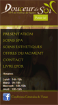 Mobile Screenshot of douceurdesoi.fr